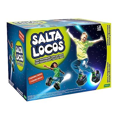Salta Locos Mini studsmattor, svart, en storlek (CONCENTRA 126630)