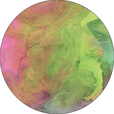 Bonateks, Round Digital Printed Mouse Pad, Non-Slip Base, for Office and Home, Diameter:22cm