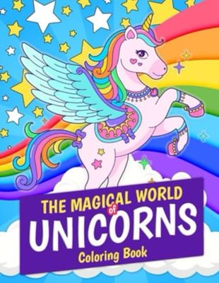 Unicorn coloring book with quotes: Coloring book