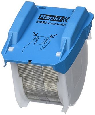 Rapid Cartucho de grapas R5050, 15000 piezas, 50 hojas, Alambre resistente, 20993501