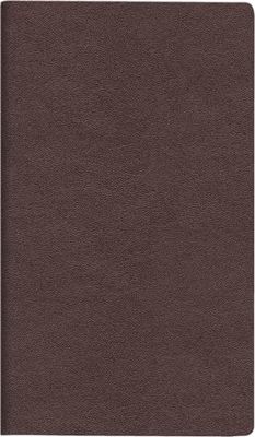 ridoidé Agenda de bolsillo modelo TM 15 (2025), Planificador y Calendario Organizador, 1 página = 1 semana, A6, 112 páginas, cubierta de piel, color rojo