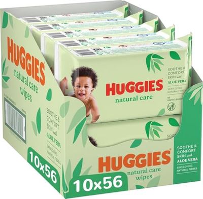 Huggies 2430.13.3 Chusteczki Dla Niemowląt, 56 Sztuk
