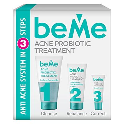 beMe Anti-Easter 3-stegs system med probiotika fördelaktig förpackning