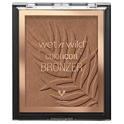 Wet n Wild, Color Icon Bronzer, Abbronzante Soffice e Cremoso con Gel Infuso, Formula Durevole, Per una Luminosità Come Se Fossi Baciata dal Sole e Abbronzatura Naturale, Vegano, What Shady Beaches