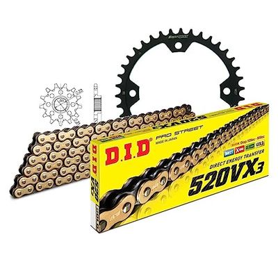 Kettingset DID staal 520VX3 / 102 eindeloos voor Yamaha YFM R YFM25R 250 cc