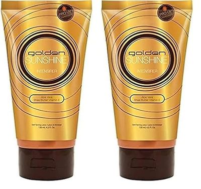 Australian Gold Sunshine Golden Intensifier Profesional Lotion, color Gold, 133ml (Paquete de 2)