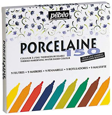 PEBEO INC PEBEO Porcelaine 150, Bullet Tip Assorted Colors, One Size