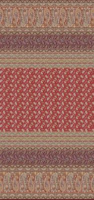 Bassetti Foulard Imperia R1 9324030 Mako Satin Cotton 270 cm x 270 cm Red