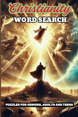 Christianity Word Seaarch: Word Searches with Easy-to-Read Print about the New Testament, Old Testament, Christian Holidays, Angels, & Saints | 6x9 ... for Bible Lovers, Holidays, and Free Time