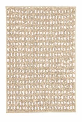 Kleine Wolke Tapis de Bain DOTTINO en Macadamia, 70 x 120 cm