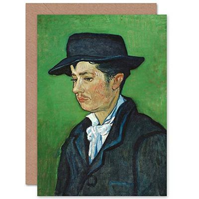 Vincent Van Gogha portret Armanda Roulina kartka okolicznościowa z życzeniami plus koperta pusta wewnątrz