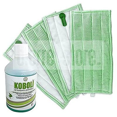 BIERRE STORE Lingettes nettoyantes SP600 compatibles + Liquide Universel, Vert