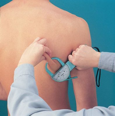 Jamar Calibre Médical de Mesure de Pli Cutanés, Mesure efficacement la répartition de la graisse sous-cutanée, anthropométrie