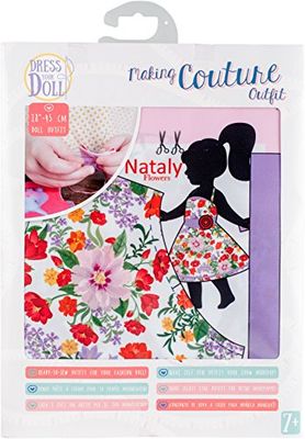 Vervaco Couture Outfit Making Set: Nataly Flowers, NA