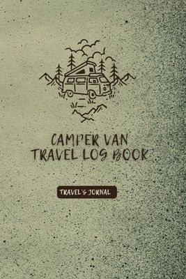 Camper Van Travel Log Book Green: Travel’s Jornal