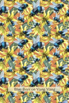Blue Bees on Ylang-Ylang