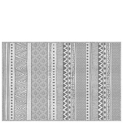 Laroom Alfombra vinílica Infantil Asilah Gris 133x200cm, Grey, 133x200x0,3cm