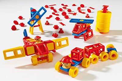 Plasticant Mobilo 302 - Insieme Standard Incluso 4 Ruote di Grandi Dimensioni, 120 Pezzi