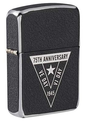 Zippo Pocket Lighter, Metal, Ve/Vj Day Collectible, One Size