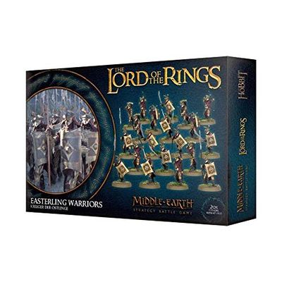 Games Workshop Warhammer Middle Earth - Easterling Warriors Negro 99121464018