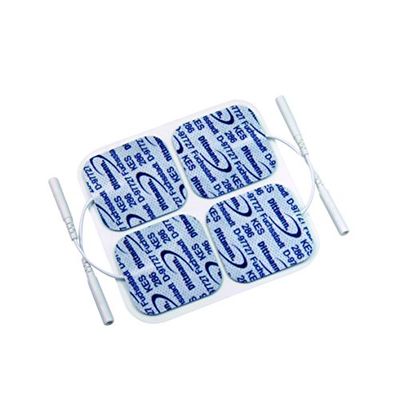 Dittmann Health Original Sports Electrodes - 4 X 4 cm, White