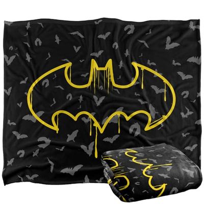 BATMAN Silky Touch Super Soft Throw Blanket 152 x 127 cm