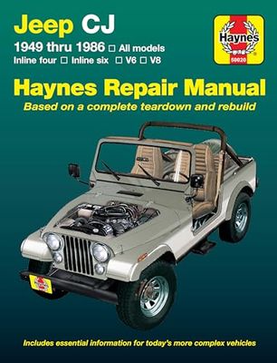 Jeep Cj 1949 Thru 1986: All Models