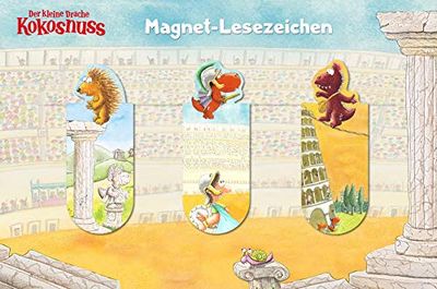Der Kleine Drache Kokosnuss - Magnet-Lesezeichen 3Er Set