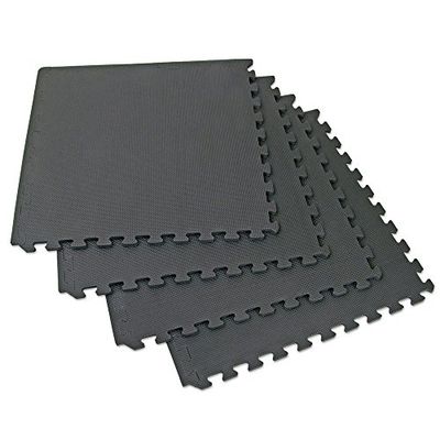 66Fit Interlocking - Protección de Esterilla, Color Negro