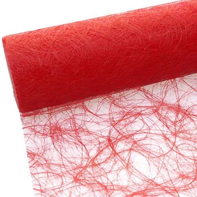 sizoweb Mesa banda, rolo de 25 + 100 Deko corações grátis (30 cm de largura, na lâmpada vermelha)