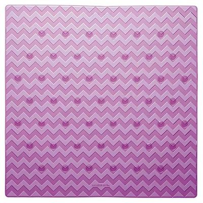Sealskin Leisure Anti-Slip Mat, PVC, Pink, 53 x 0.3 x 53 cm
