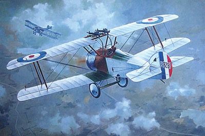 Roden 051 Modellbyggsats Sopwith F.1/3 Comic Night Interceptor