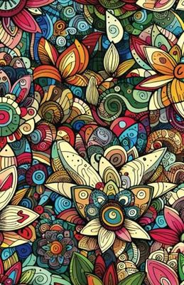 Cuaderno de Líneas Inspirado en Mandalas