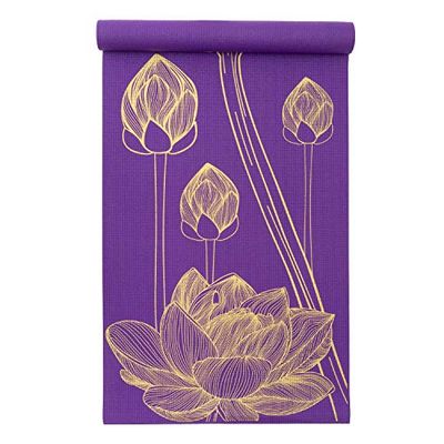 ProsourceFit Yogamatten 3/16" (5 mm) dik voor comfort en stabiliteit met exclusieve bedrukte ontwerpen