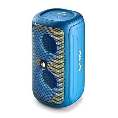 Glowster Enceinte Bluetooth 32 W TWS avec éclairage RVB, autonomie jusqu'à 30 h, résistance à l'eau IPX5 et Sangle de Transport, idéale pour Les fêtes et l'extérieur.