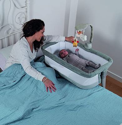 Foppapedretti INanna Wiege Co Sleeping in hoogte verstelbaar parel