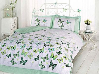 Rapport Art Flutter Parure de lit King Size Vert