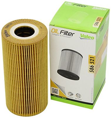Valeo 586521 Filtro de óleo filtros de motor excelentes propriedades de filtragem capacidade de Larglife ajuste preciso e fácil