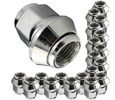 HEK - Lot de 20 écrous de roue - Pour jantes en aluminium Ford d'origine - M12 x 1,5 SW19