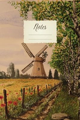 Notes: Lined Notebook Journal with Classical Vintage Art Aesthetic Design, 6x9, Ruled, 120 Premium Pages, 671