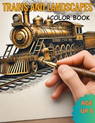 TRAINS AND LANDSCAPES: COLLOR BOOK