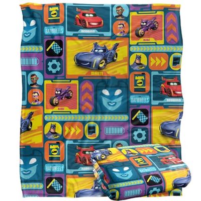 BATWHEELS Silky Touch Super Soft Throw Blanket 152 x 127 cm