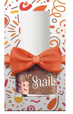 Snails 511789 Mini Magic Orange Splash Vernis à ongles pour enfant à base d'eau, lavable, sans danger, végétalien