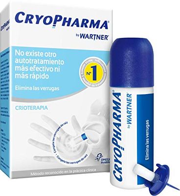Cryopharma - Tratamento anti-rugas, criogenização de verrugas comuns e plantares, 50 ml spary