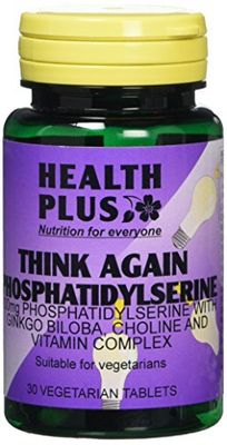 Health Plus Think Again Phosphatidylserine 100mg Memory Health Supplement - 30 Tablets