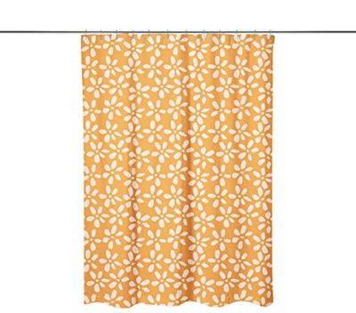 Bonamaison Digitally Printed Shower Curtain, 1 Piece 150x200 Cm - Designed And Manufactured in Turkey