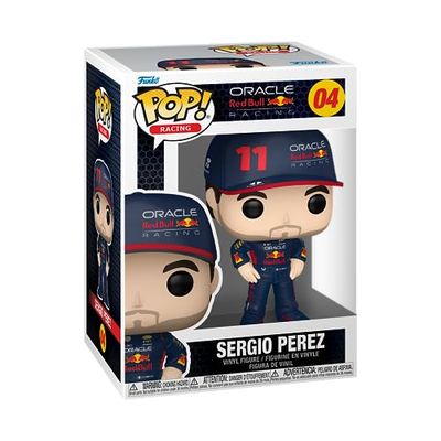 Funko POP! Vinyl: Formula 1- Sergio Perez - Red Bull F1 - Figura in Vinile da Collezione - Idea Regalo - Merchandising Ufficiale - Giocattoli per Bambini e Adulti - Sports Fans