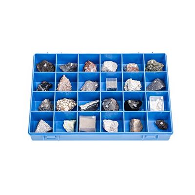 3B Scientific U72010 Collection 24 pierres et min. volcaniq.