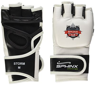 Sphinx Rough MMA handschoenen, uniseks, volwassenen, zwart, M