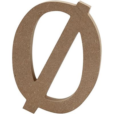 Letter, H: 13 cm, MDF, ?, 1 pc